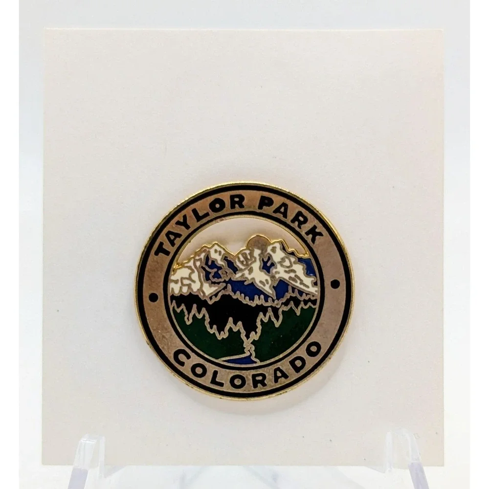 GMWS Taylor Park Colorado Souvenir Enamel Lapel Pin